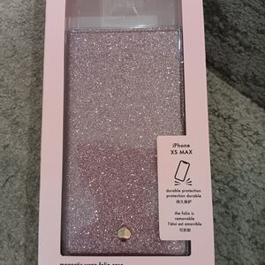 Kate Spade Sparkling Pink iPhone XS Max Case